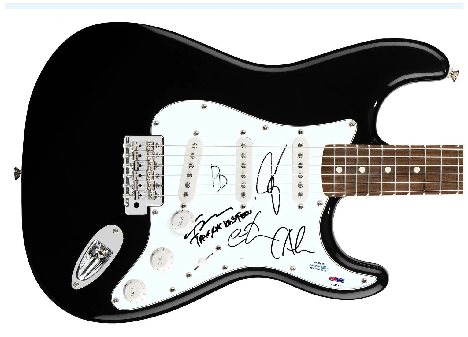 The Gracious Few Signed Autographed Guitar ACOA