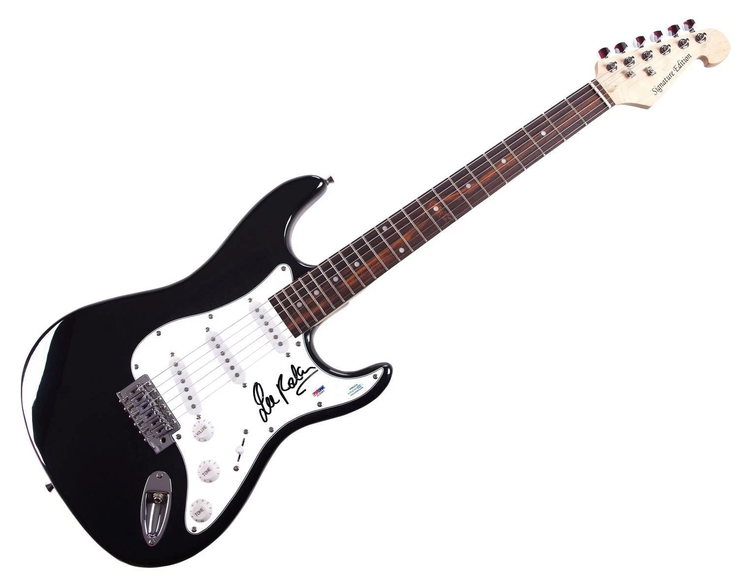 The Stray Cats Lee Rocker Signed Autographed Guitar ACOA PSA