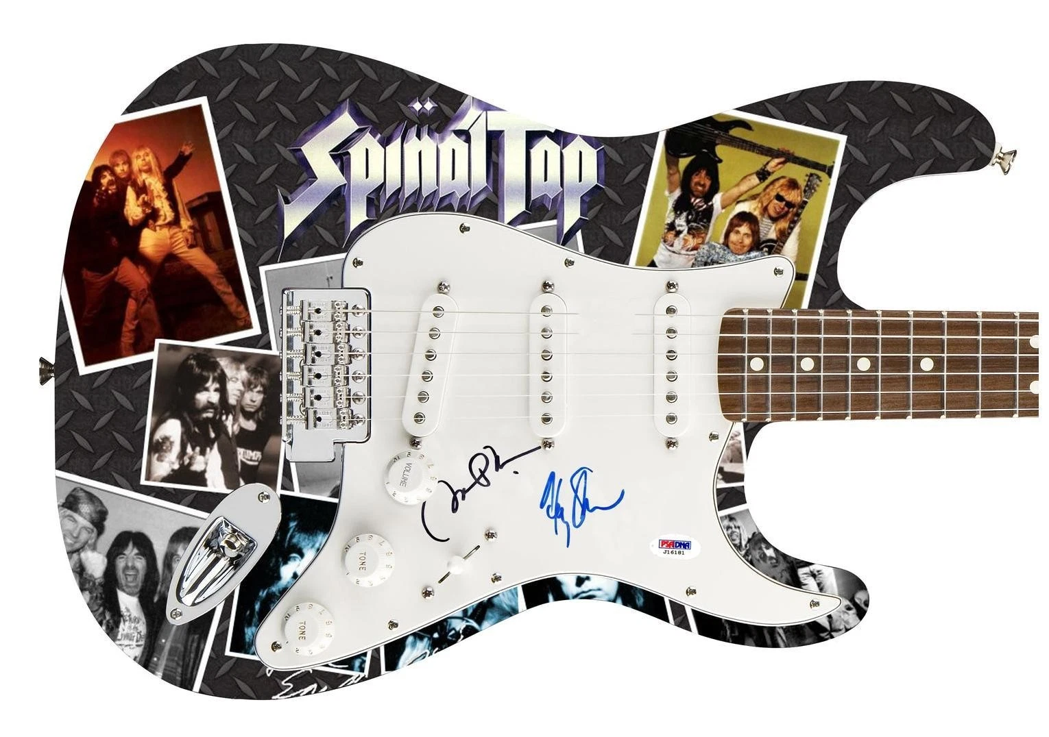 This Is Spinal Tap Signed Autographed Movie Photo Graphics Guitar PSA