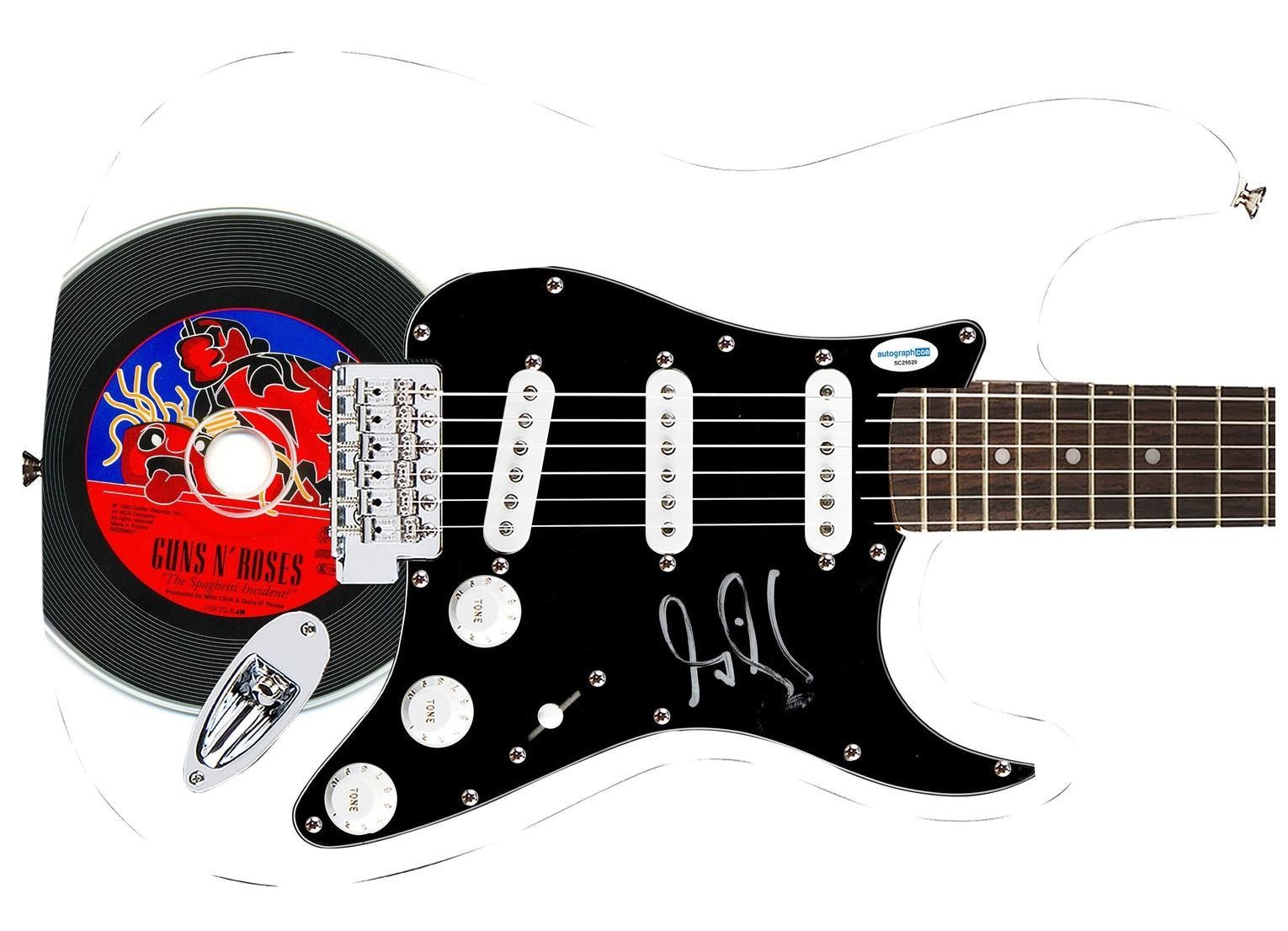 Guns N Roses Gilby Clarke Autographed Spaghetti Incident 45 Signature Edition Gu