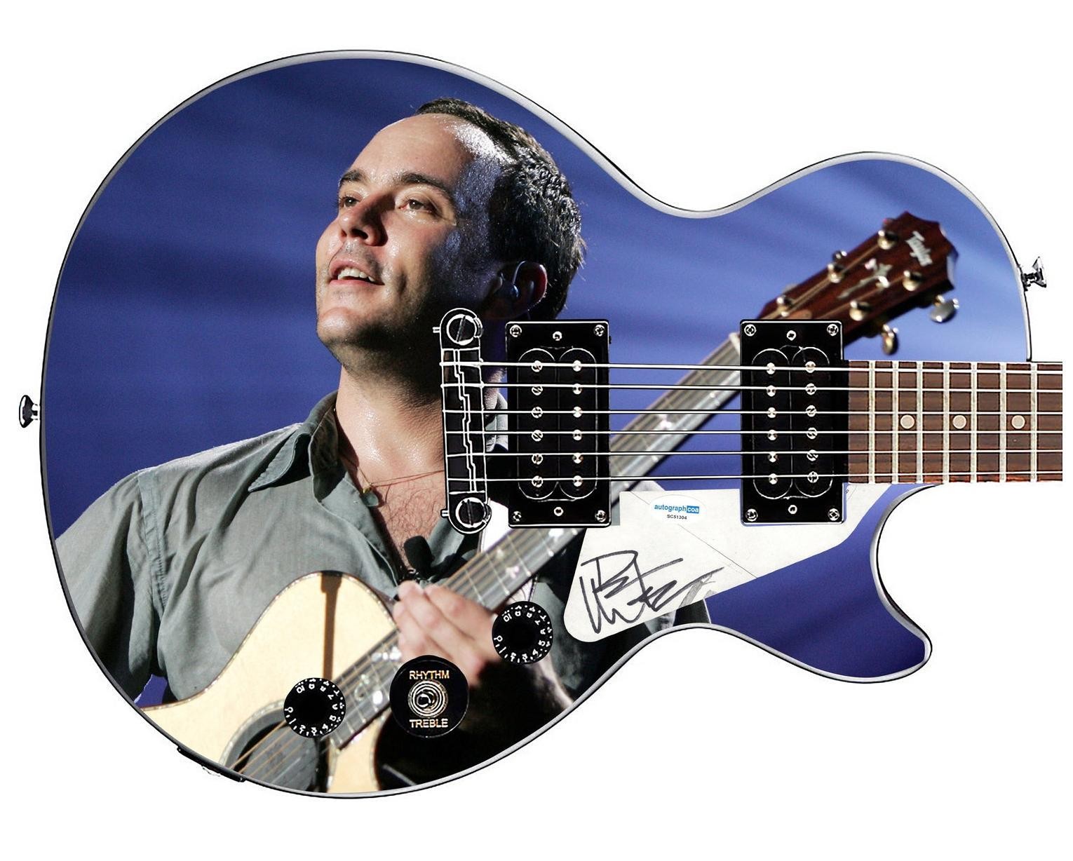 Dave Matthews Autographed Custom 