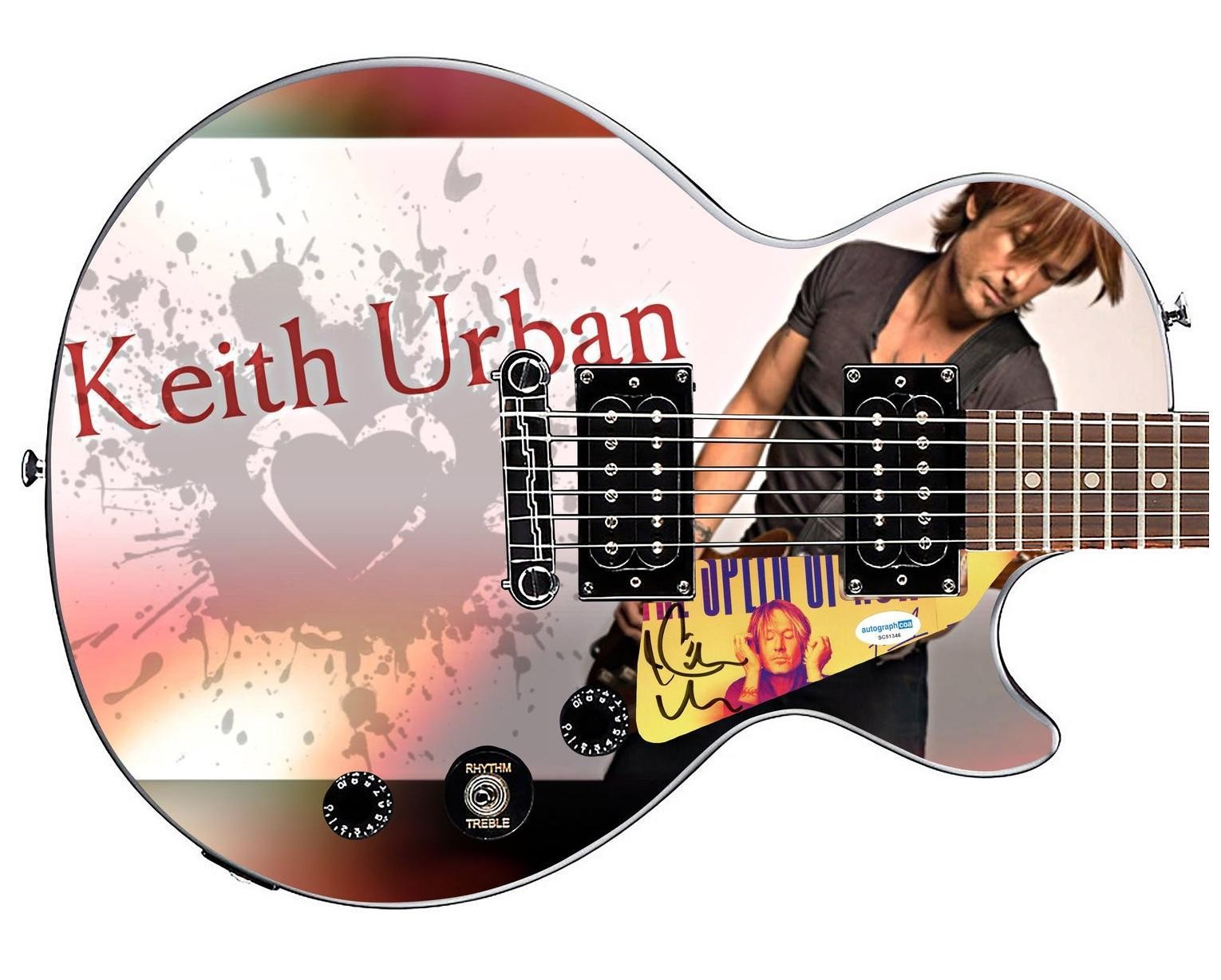Keith Urban Autographed Custom Epiphone 