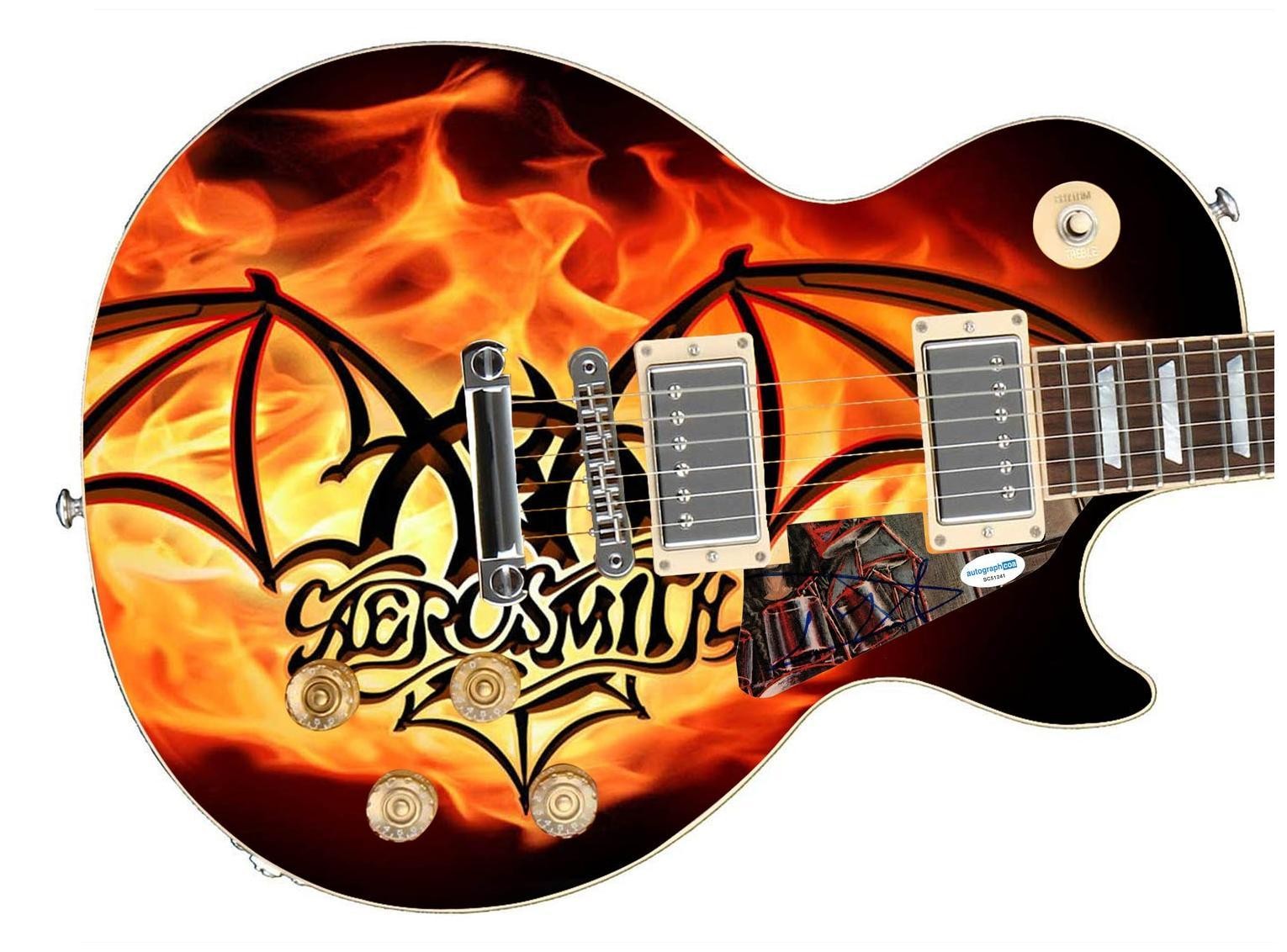 Aerosmith Tom Hamilton Autographed 
