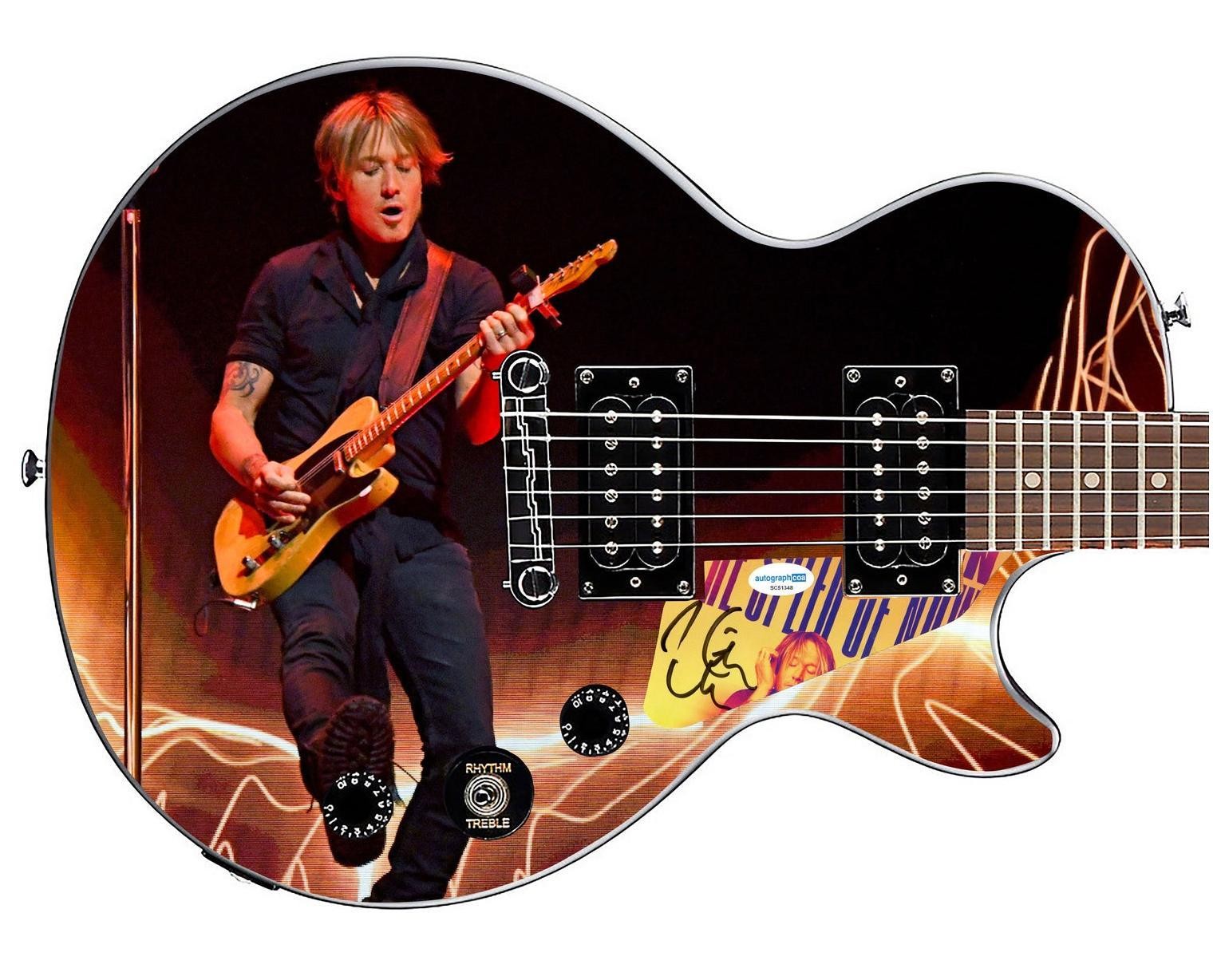 Keith Urban Autographed Custom Epiphone 