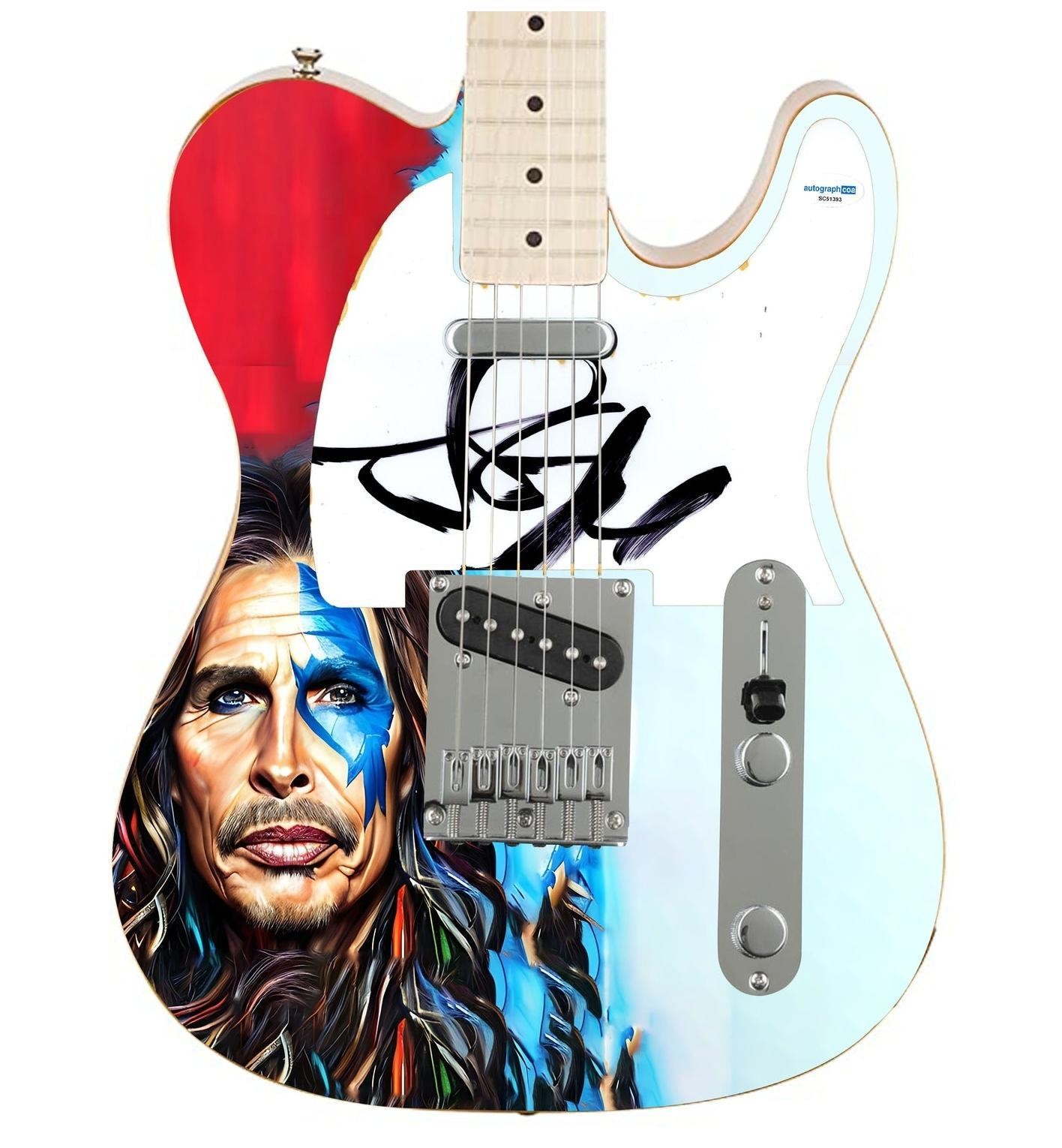 Aerosmith Steven Tyler Autographed 