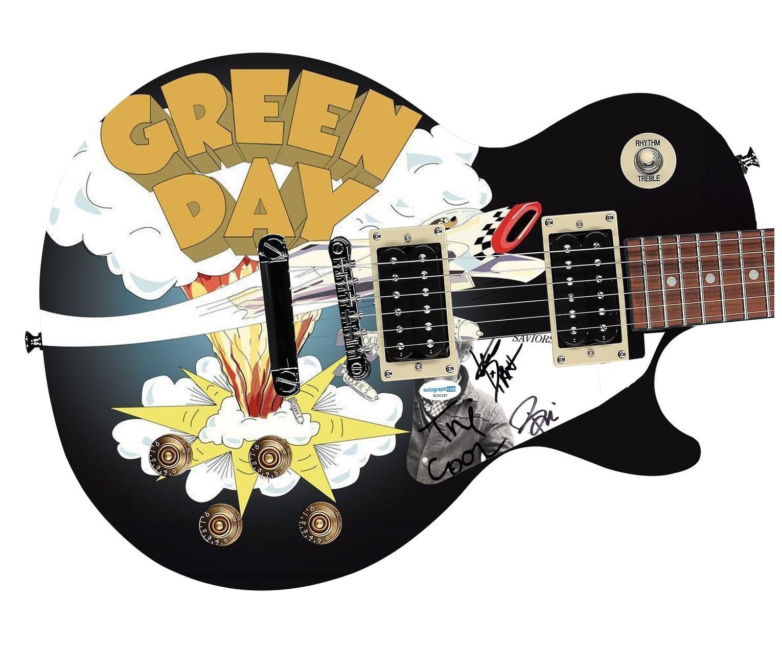 Green Day Autographed 
