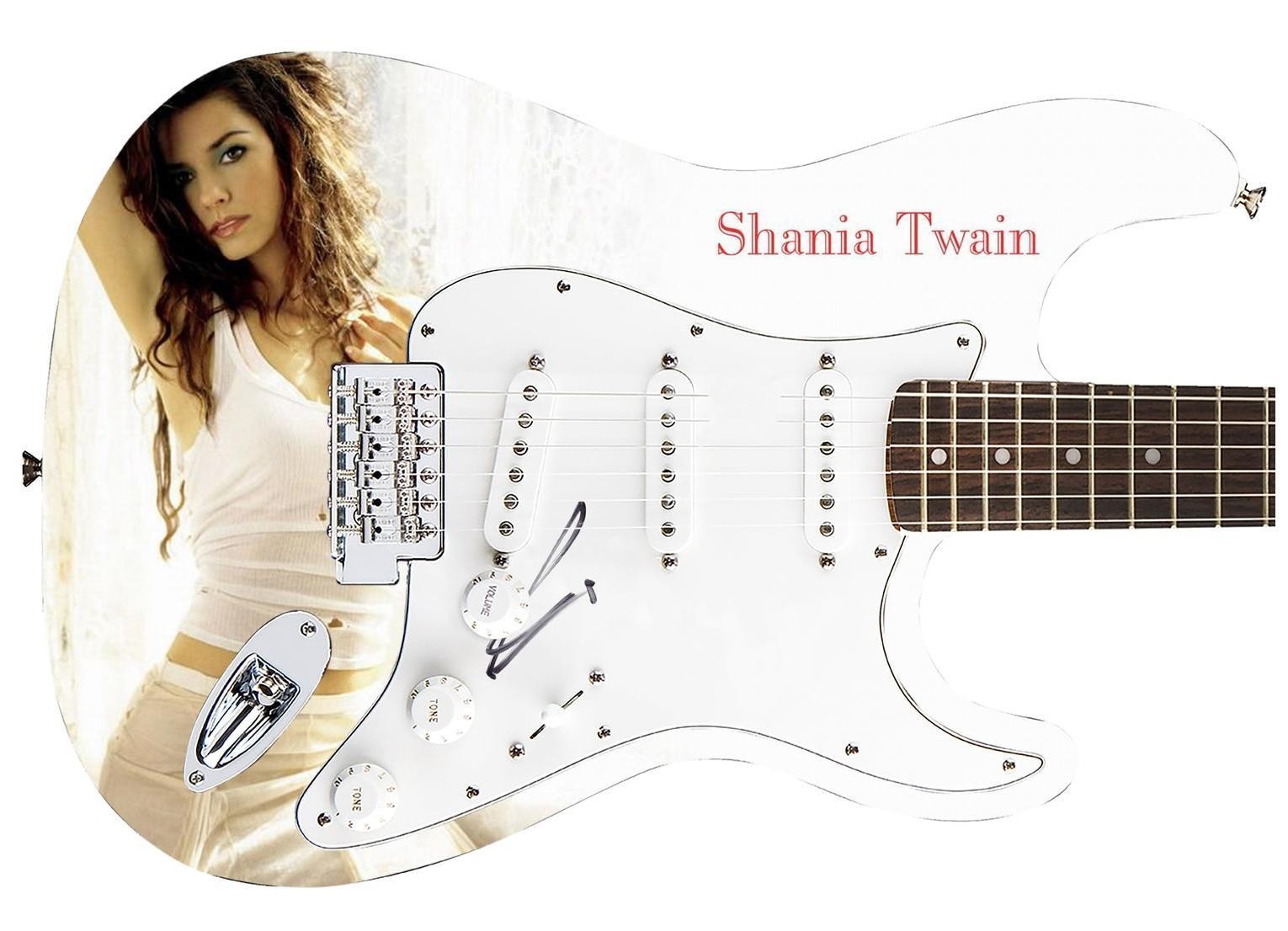 Shania Twain Signed 