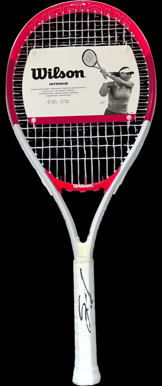 ARYNA SABALENKA SIGNED AUTOGRAPHED WILSON TENNIS RACQUET RACKET JSA