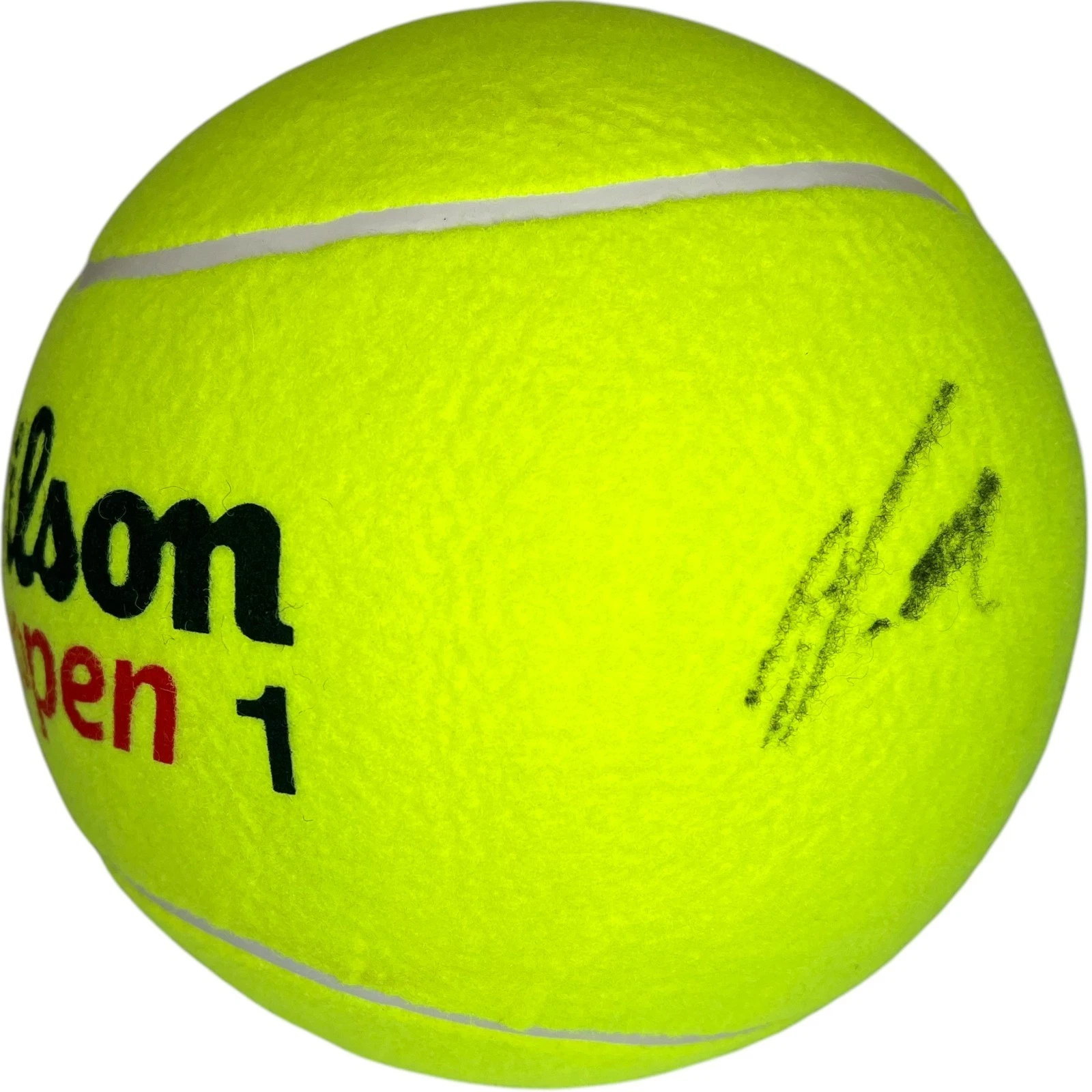 JOAO FONSECA SIGNED US OPEN JUMBO TENNIS BALL 10