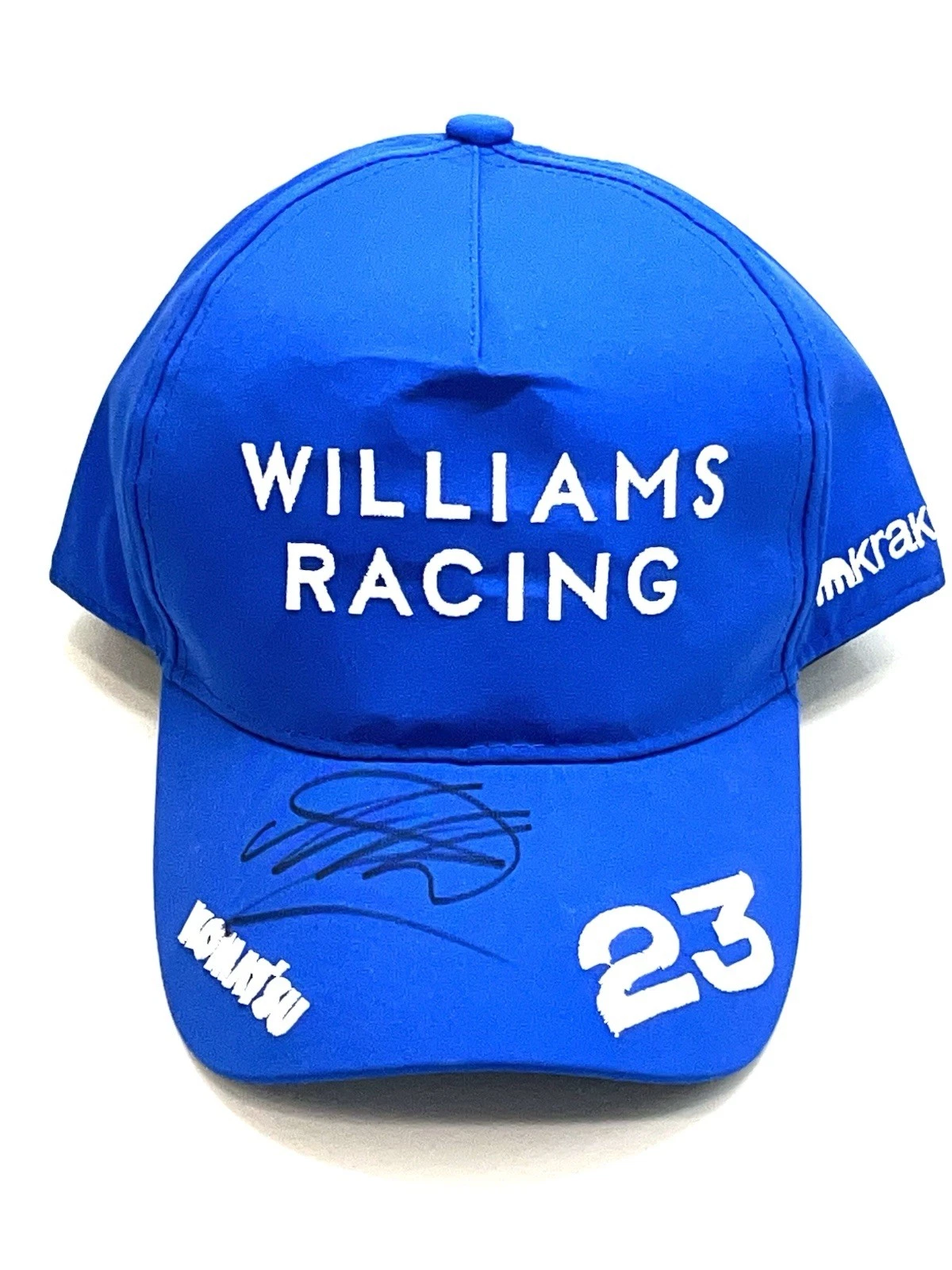 Alex Albon Hand Signed Williams Racing Hat F1 Formula 1 Beckett Cert #1