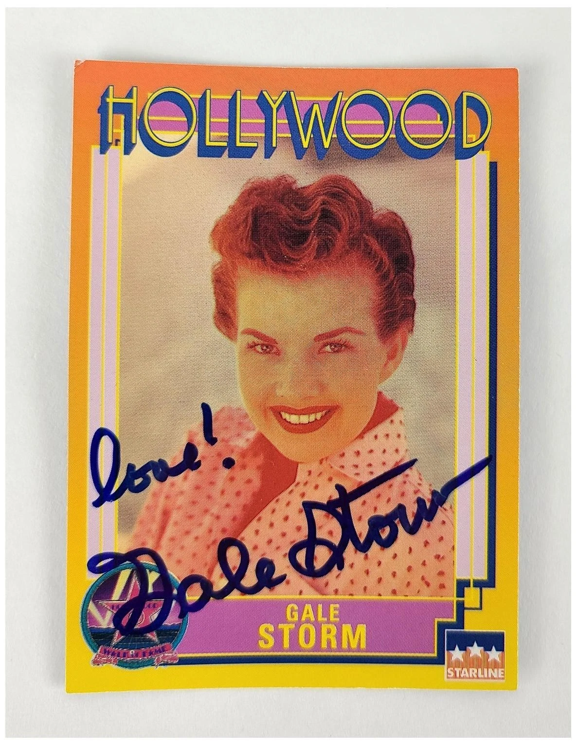 Gale Storm Signed Autographed Trading Card ACOA