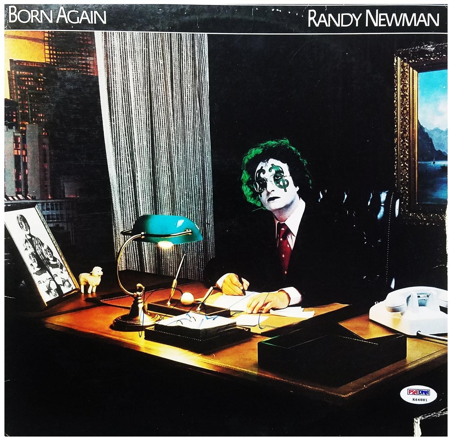 Randy Newman Signed Autographed Record Album LP PSA