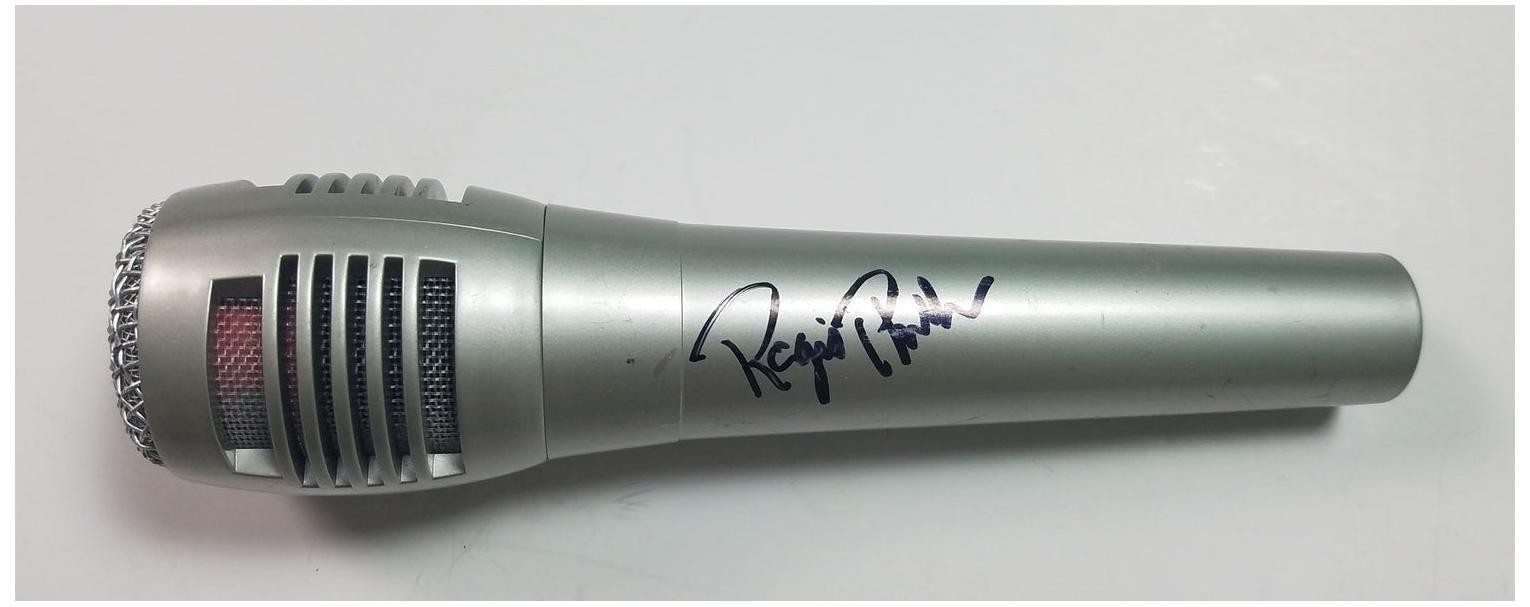 Regis Philbin Signed Autographed Microphone ACOA