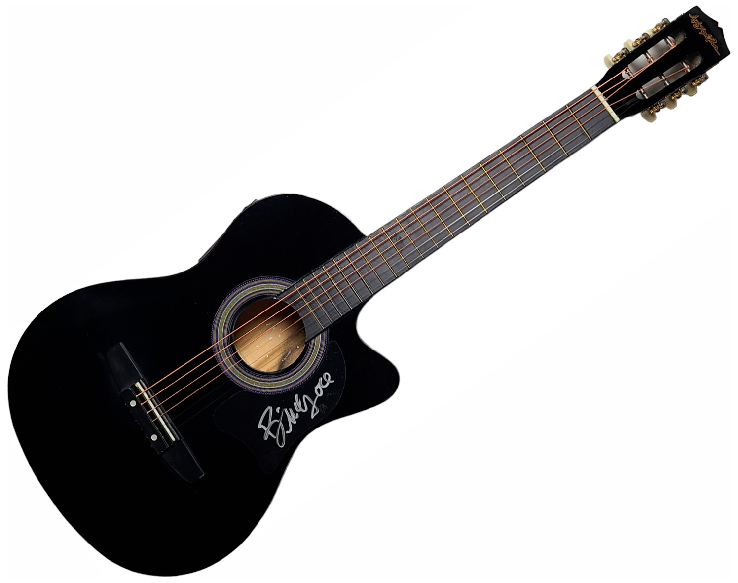 Brian McComas Signed Autographed Acoustic Electric Guitar JSA Auction LOA