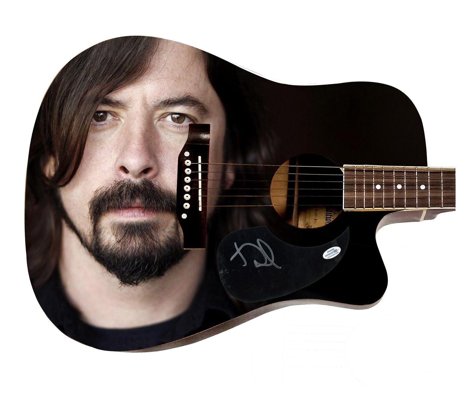 Dave Grohl Signed Autographed Acoustic Graphics Guitar ACOA ACOA