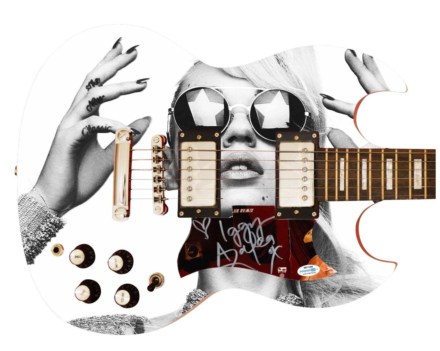 Iggy Azalea Signed Autographed Custom Graphics Photo Guitar ACOA