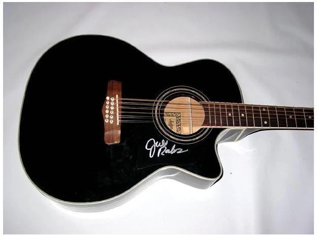 JULIE ROBERTS Autographed 12-String Acoustic Electric Guitar PSA/DNA