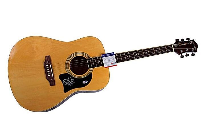 Nikka Costa Signed Autographed Acoustic Guitar