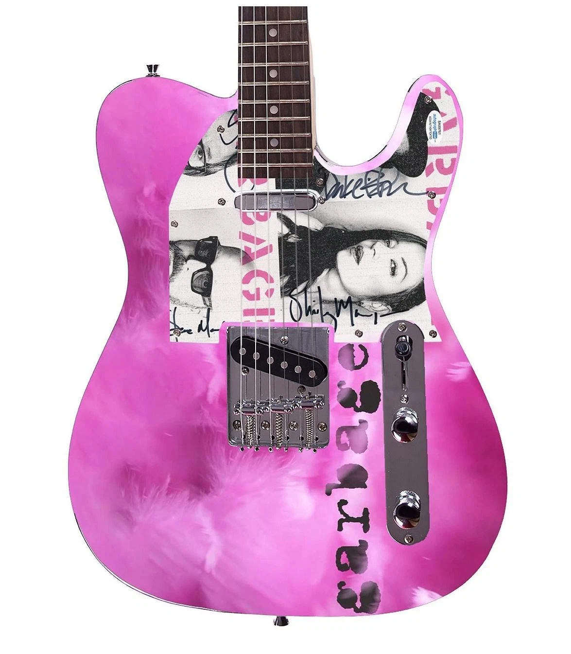 Garbage Signed Autographed Custom Photo Graphics Guitar ACOA ACOA