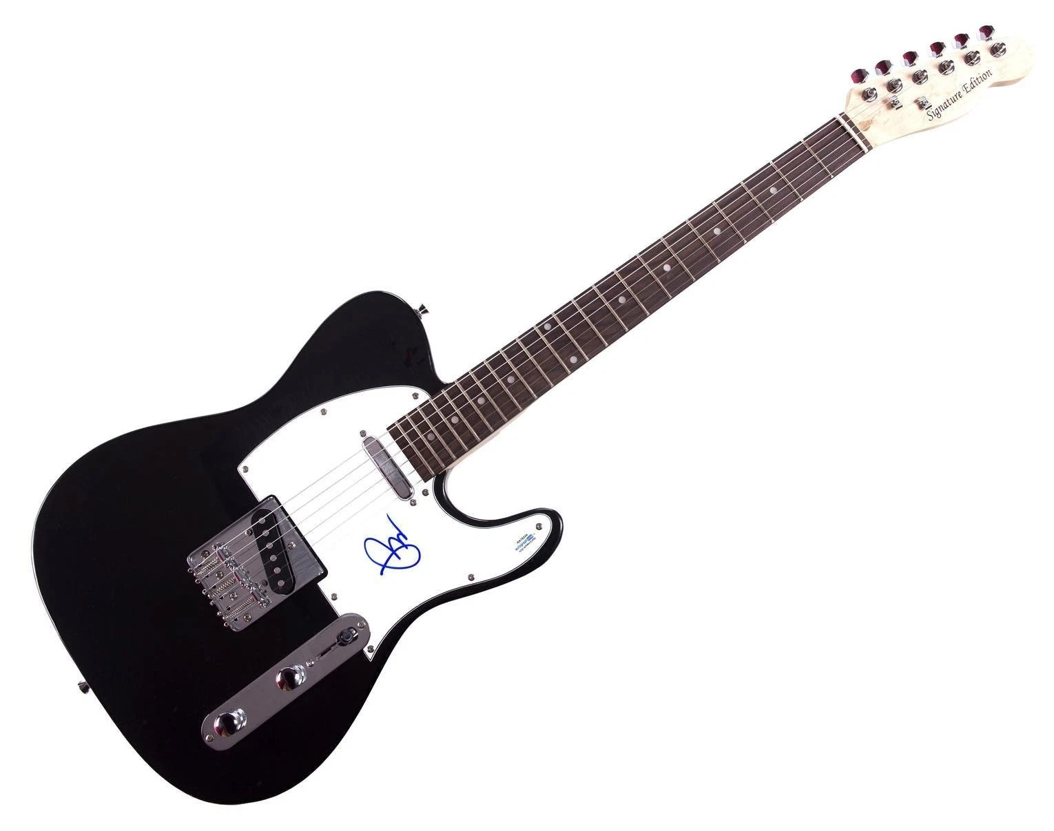Pete Wentz Signed Fall Out Boy Autographed Guitar ACOA