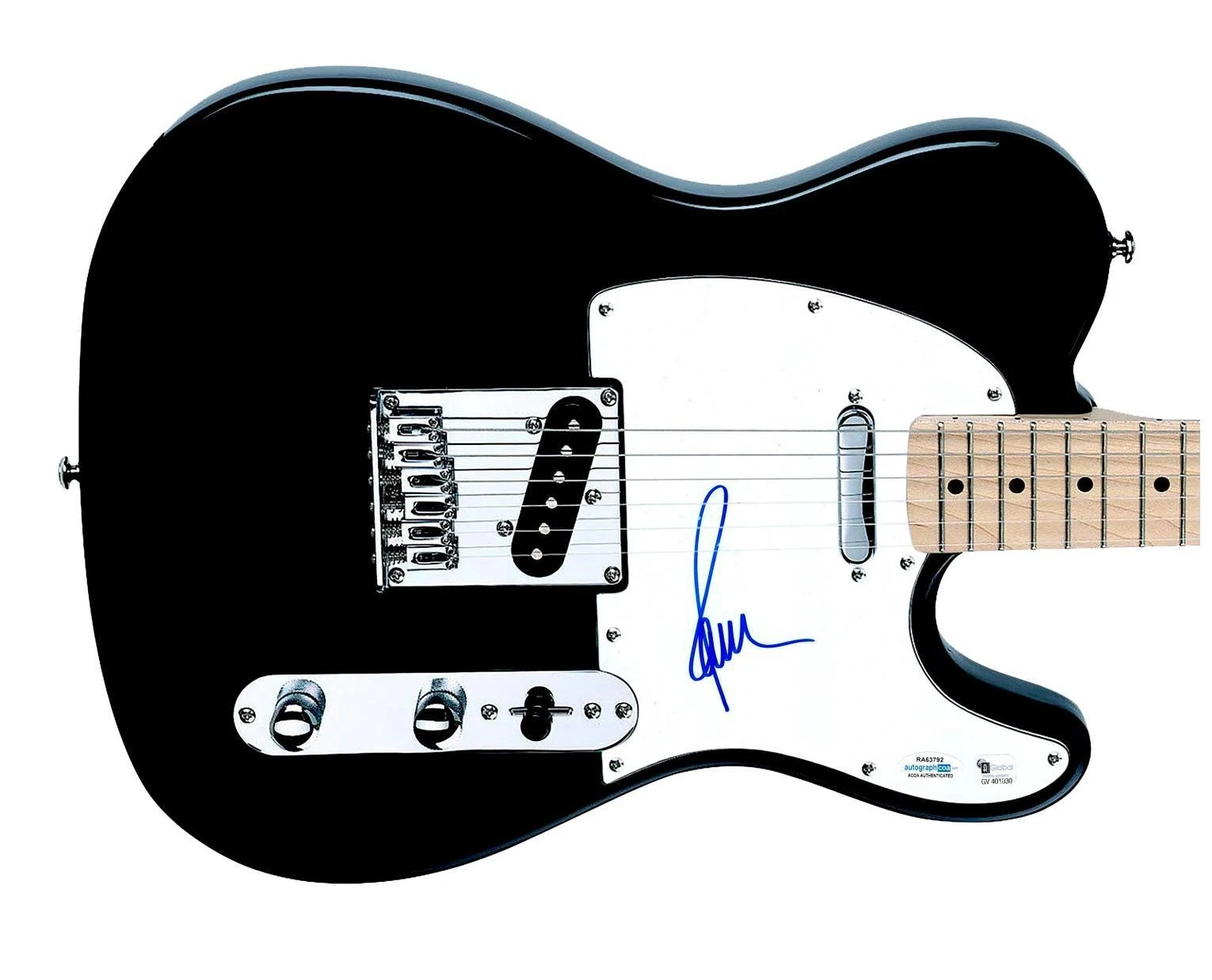 Paul Anka Signed Autographed Guitar ACOA
