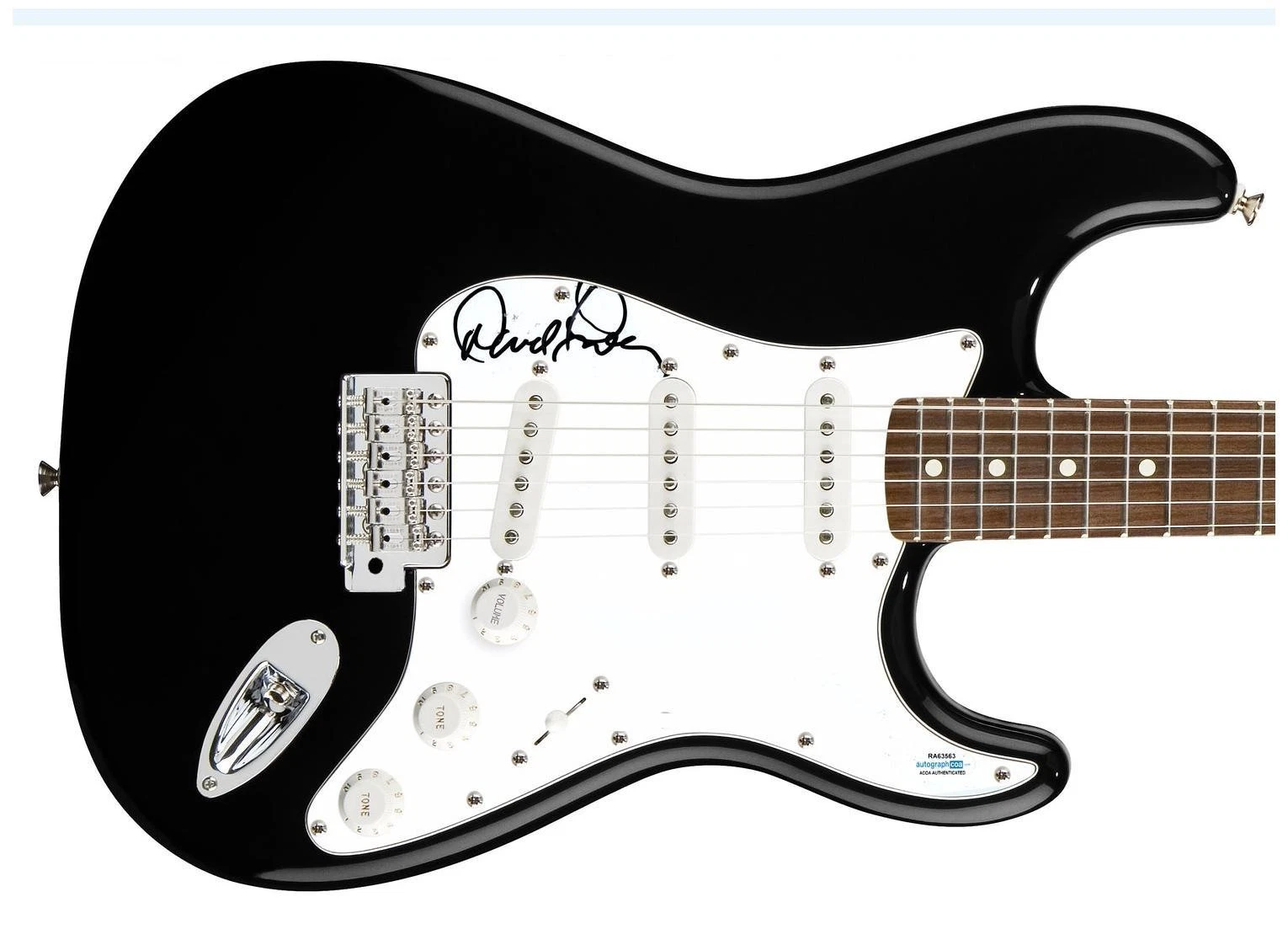 David Freiberg Signed Autographed Guitar Jefferson Starship ACOA