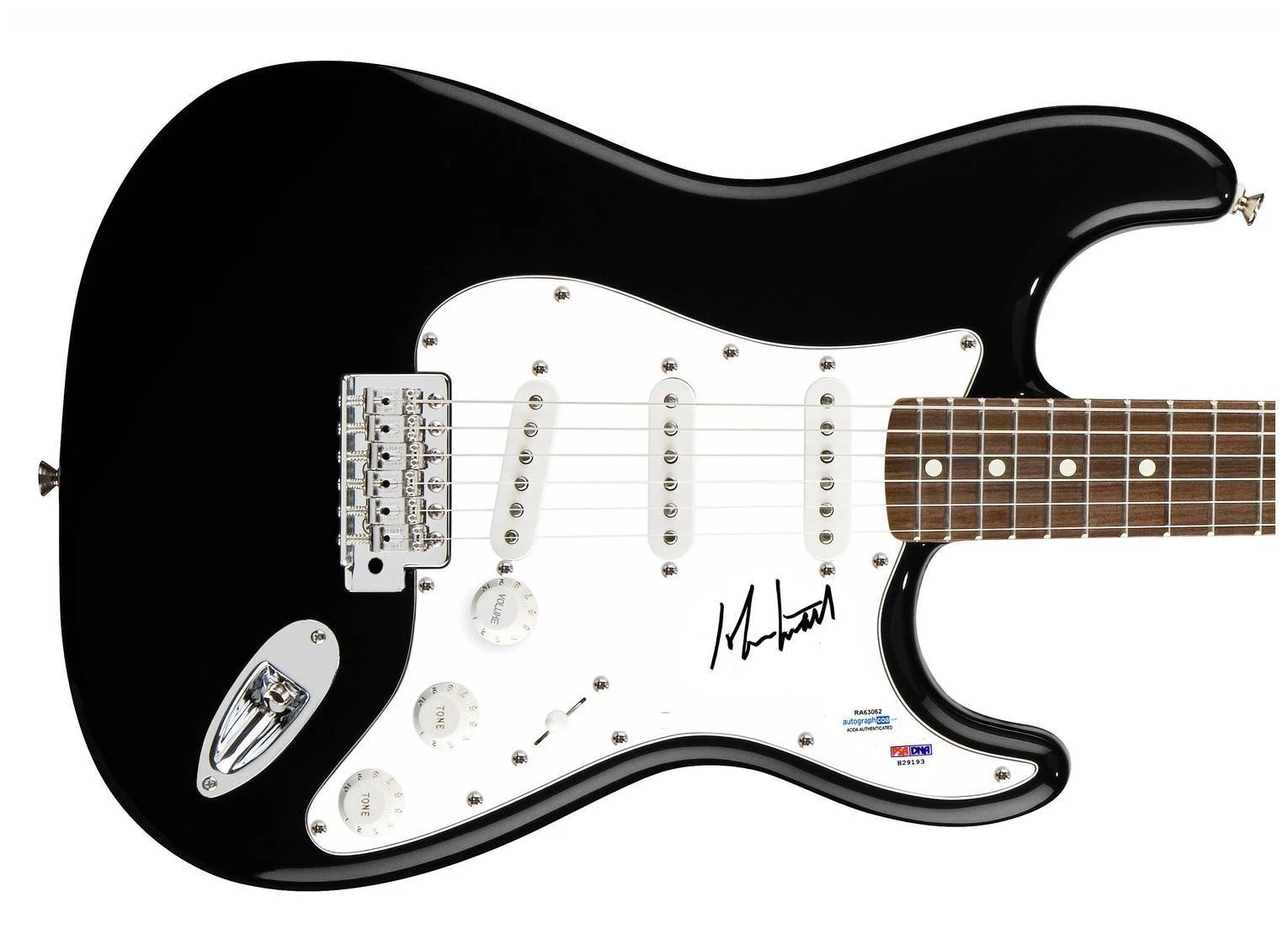 John Hiatt Signed Autographed Guitar ACOA