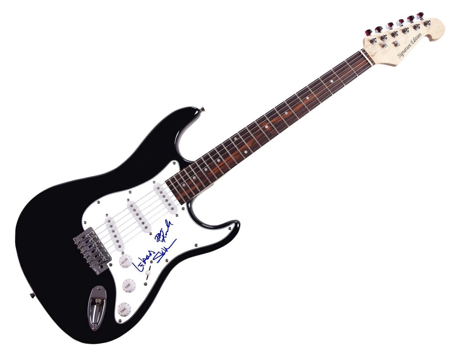 Lee Leland Sklar Signed Autographed Guitar
