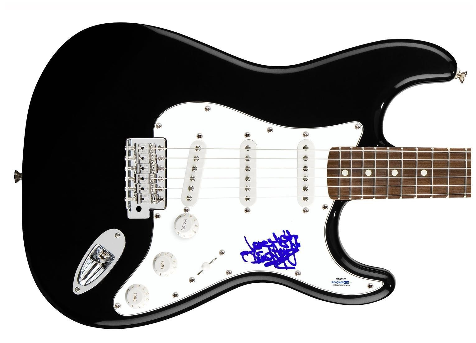 Olivia Newton-John Signed Autographed Guitar ACOA
