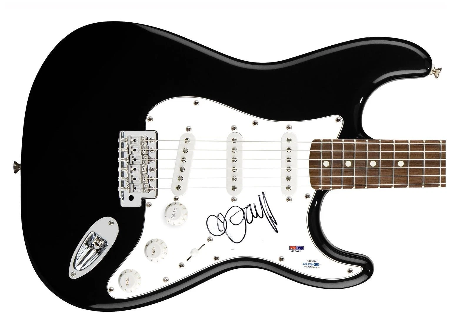 Paris Hilton Signed Autographed Guitar ACOA