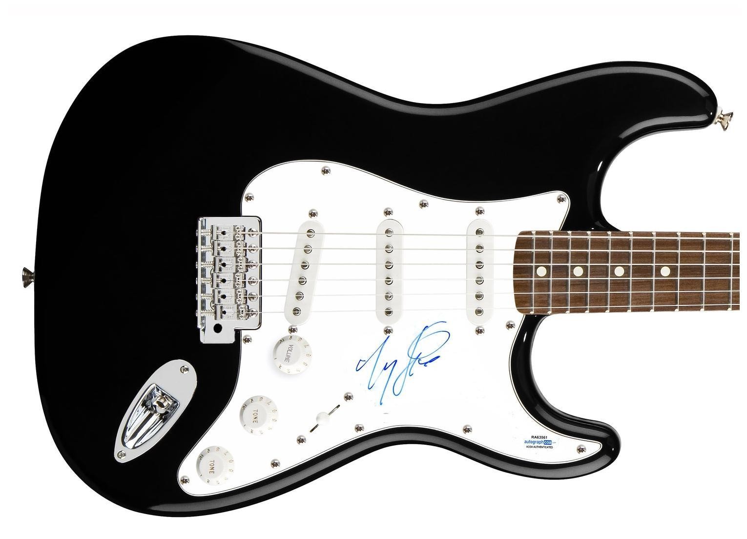 Tony James Signed Autographed Guitar Generation X ACOA