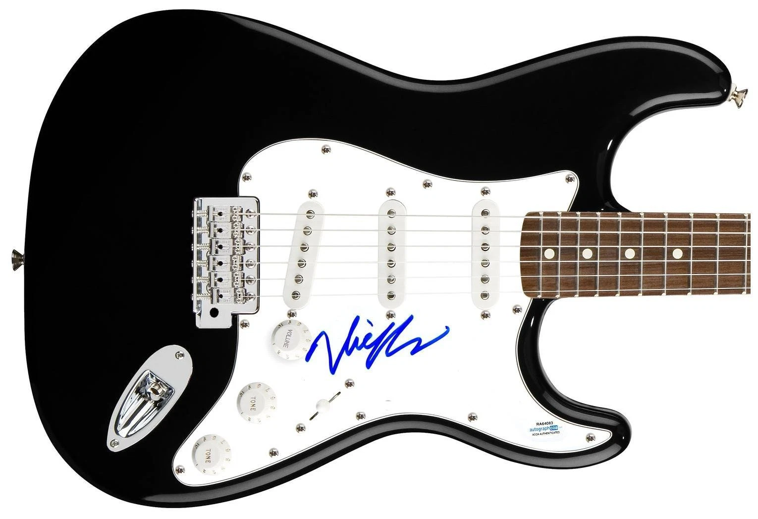 Vic Mensa Signed Autographed Guitar ACOA