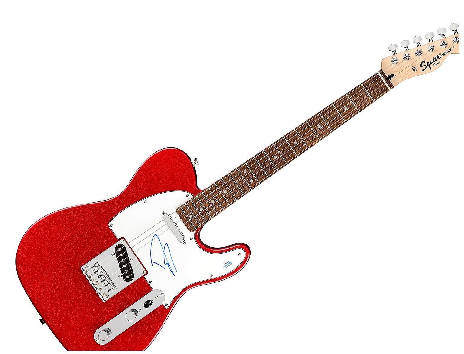 Dave Grohl Signed Sparkling Red Fender Telecaster - COA & ACOA Certified