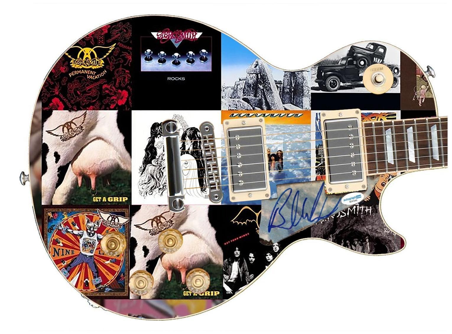 Aerosmith Brad Whitford Autographed 