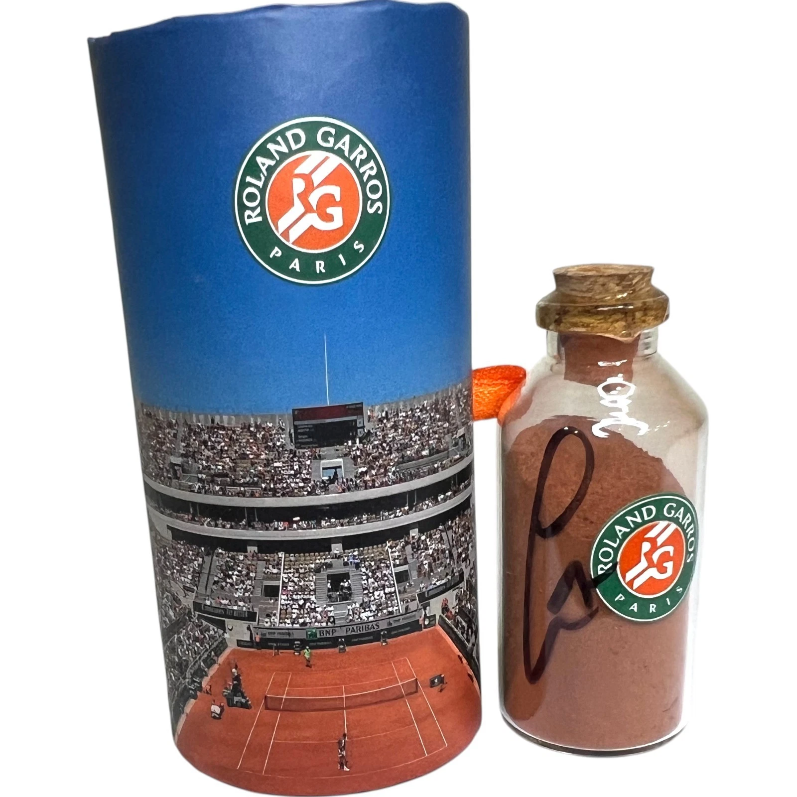CARLOS ALCARAZ SIGNED FRENCH OPEN ROLLAND GARROS MATCH USED TENNIS CLAY JSA