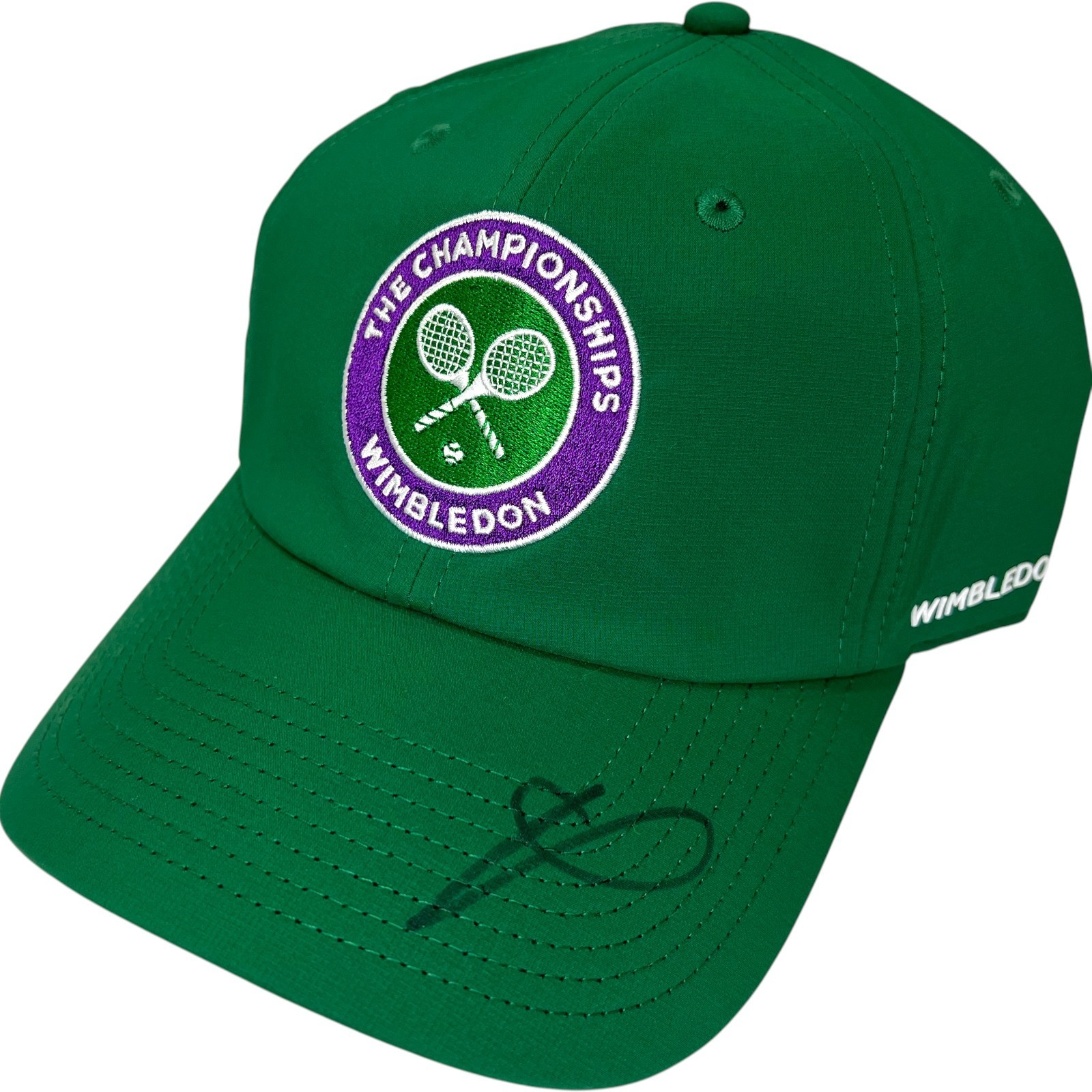 JANNIK SINNER SIGNED AUTOGRAPHED WIMBLEDON TENNIS HAT AO FRENCH US OPEN JSA COA
