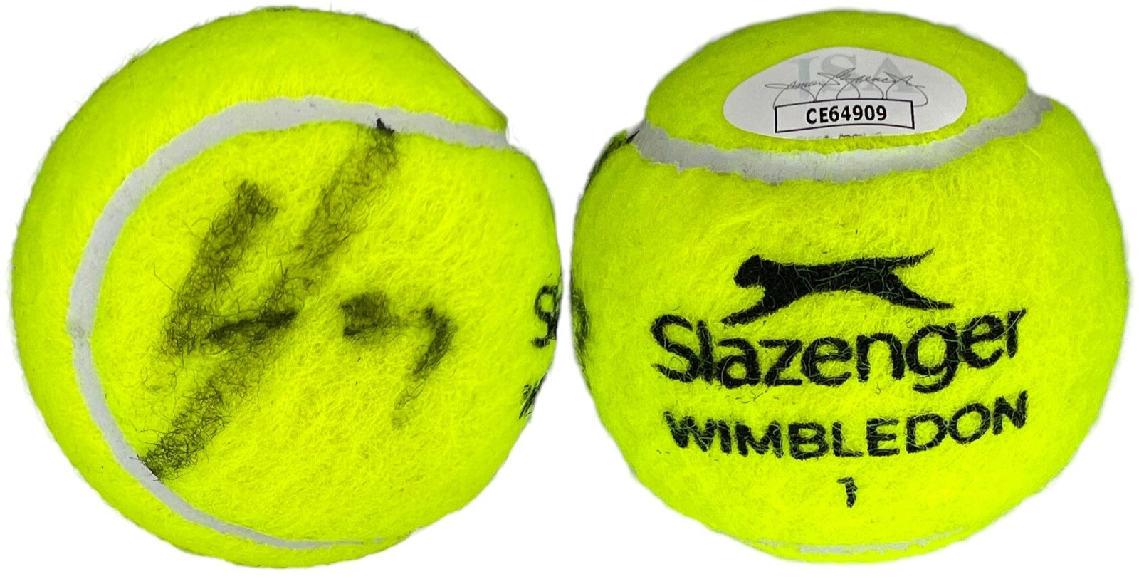 JOAO FONSECA SIGNED AUTOGRAPHED SLAZENGER WIMBLEDON TENNIS BALL JSA