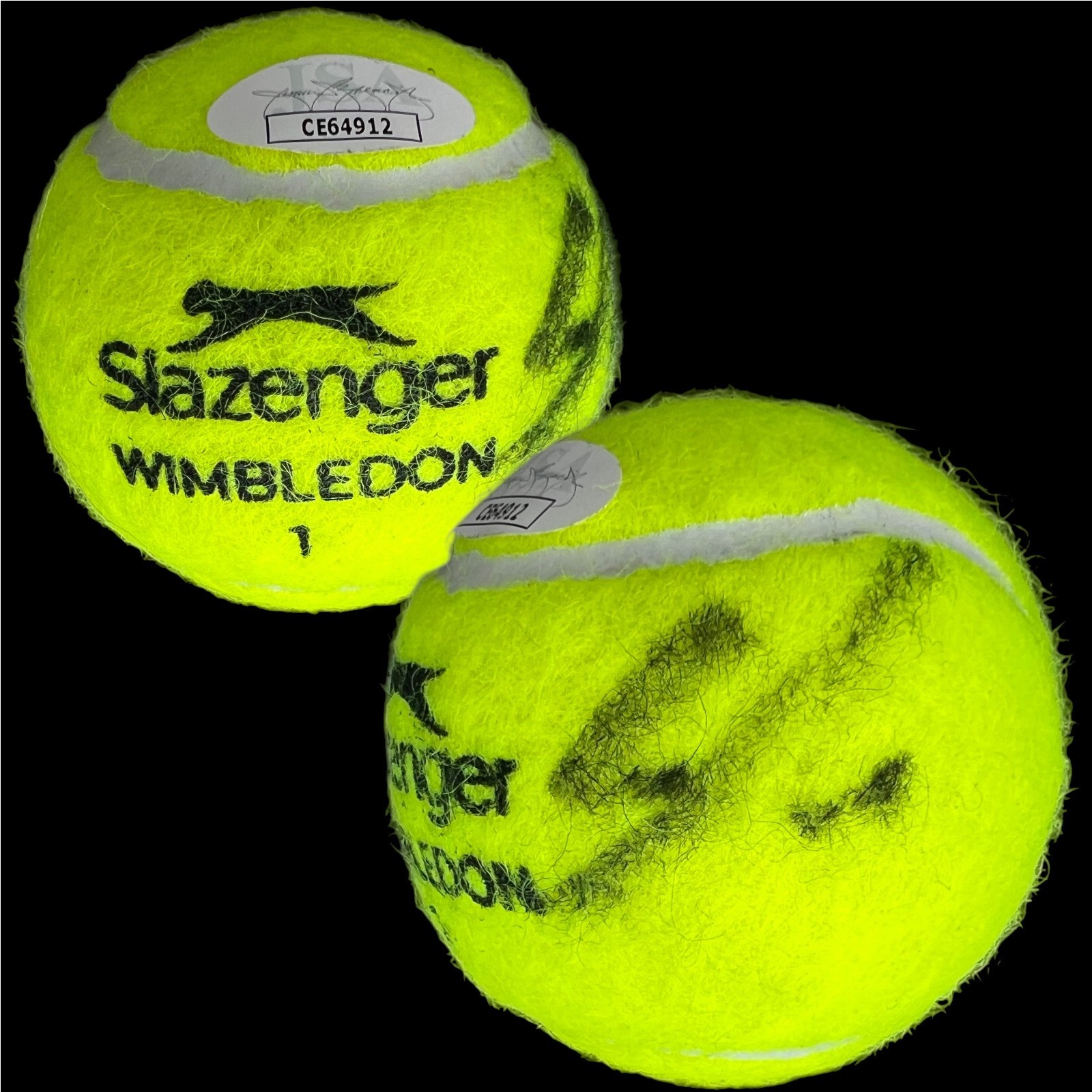 JOAO FONSECA SIGNED AUTOGRAPHED SLAZENGER WIMBLEDON TENNIS BALL JSA COA !