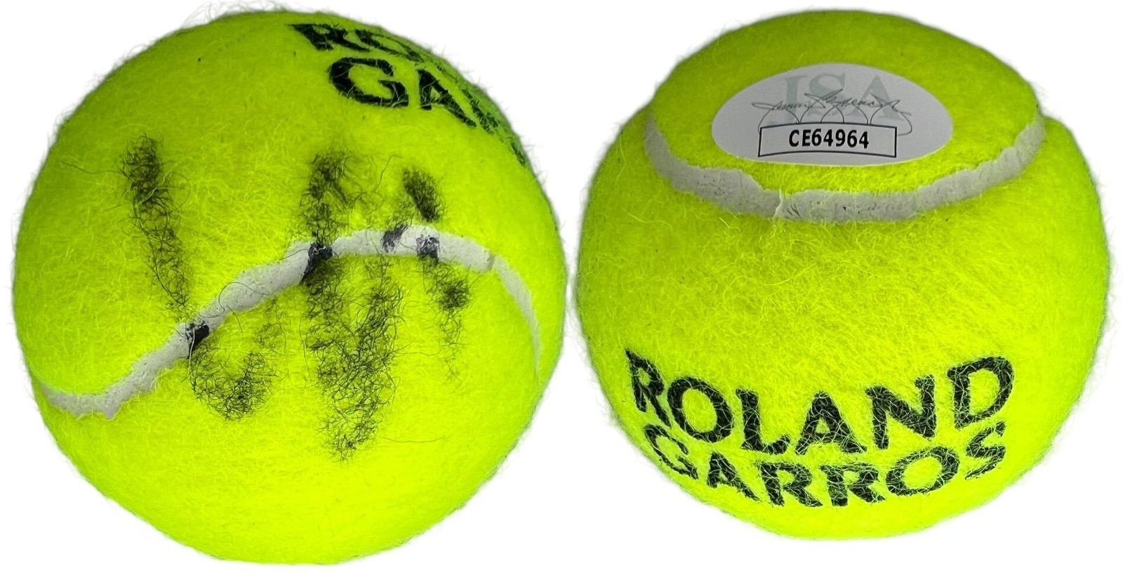 COCO GAUFF SIGNED AUTOGRAPHED FRENCH OPEN TENNIS BALL ROLLAND GARROS JSA