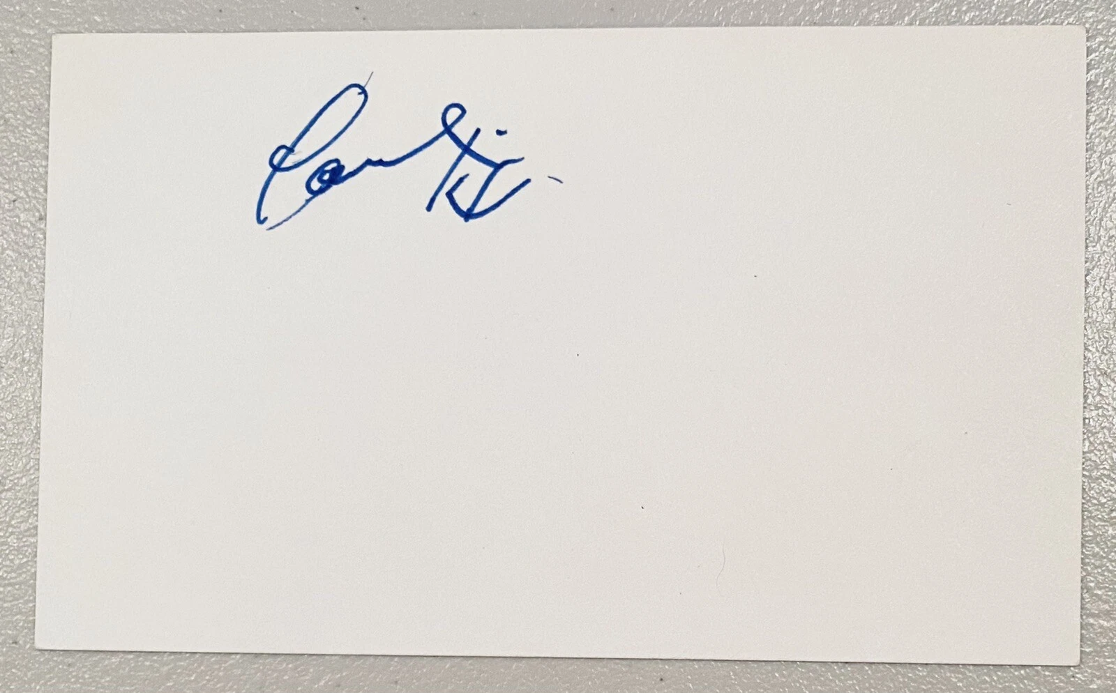 Paul Fix Signed Autographed 3x5 Card Full JSA Letter The Rifleman