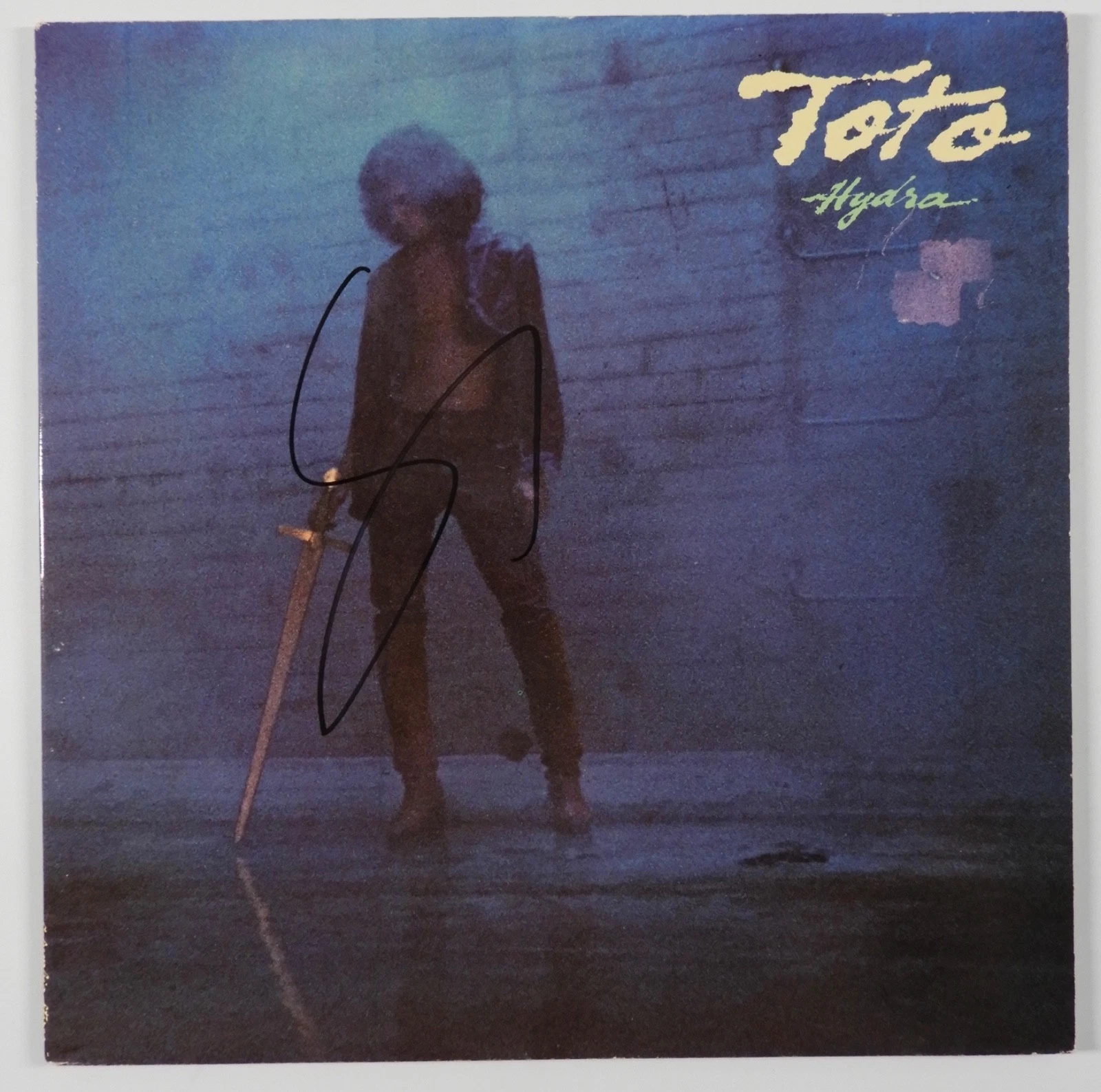 Toto Steve Lukather JSA Signed Autograph Record Album Vinyl Hydra