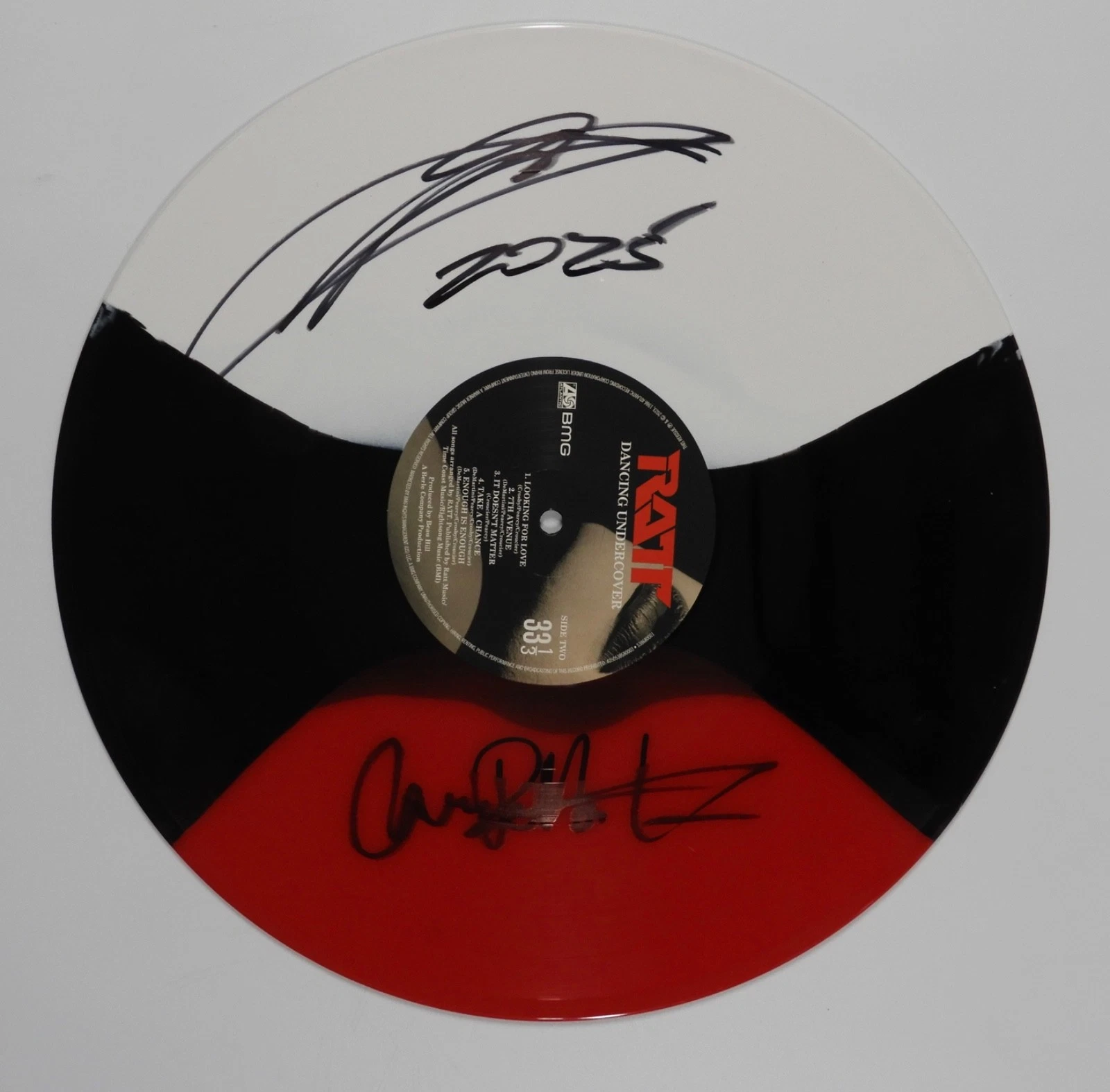 Stephen Pearcy Ratt JSA Signed Autograph Album Record Vinyl Warren DeMartini