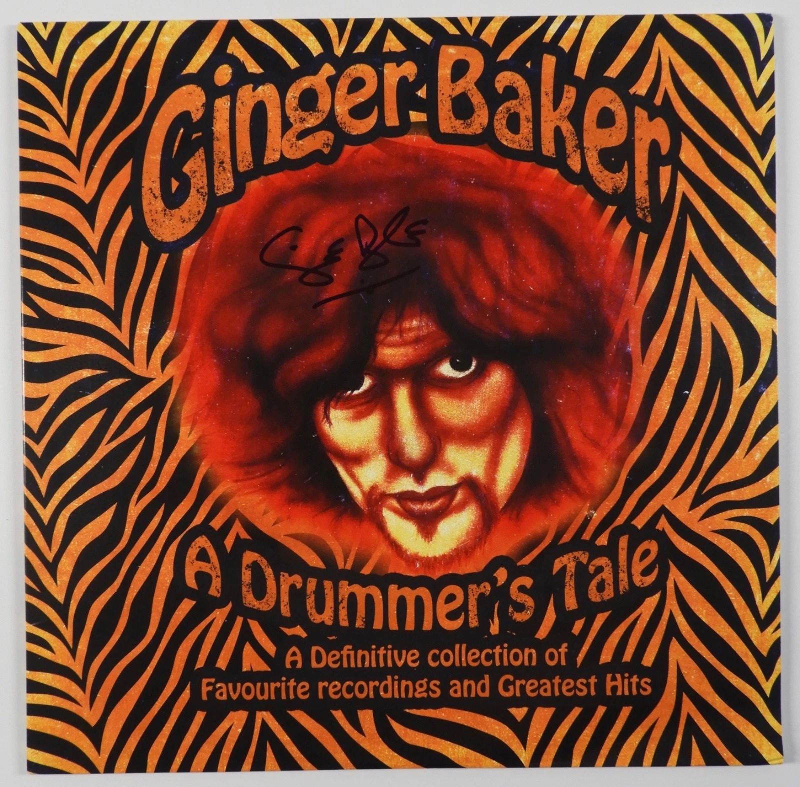 Ginger Baker JSA Signed Autograph Album Record Vinyl Cream