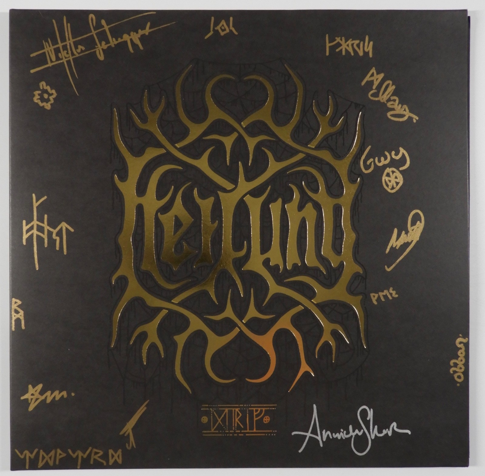 Heilung Fully Signed JSA Autograph Vinyl Record Album DRIF