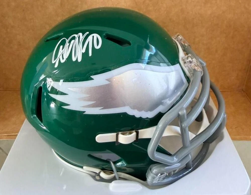 DESEAN JACKSON PHILADELPHIA EAGLES SIGNED MINI HELMET BECKETT