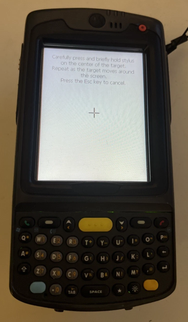 MOTOROLA SYMBOL MC7090 MOBILE COMPUTER BARCODE SCANNER | USED READ