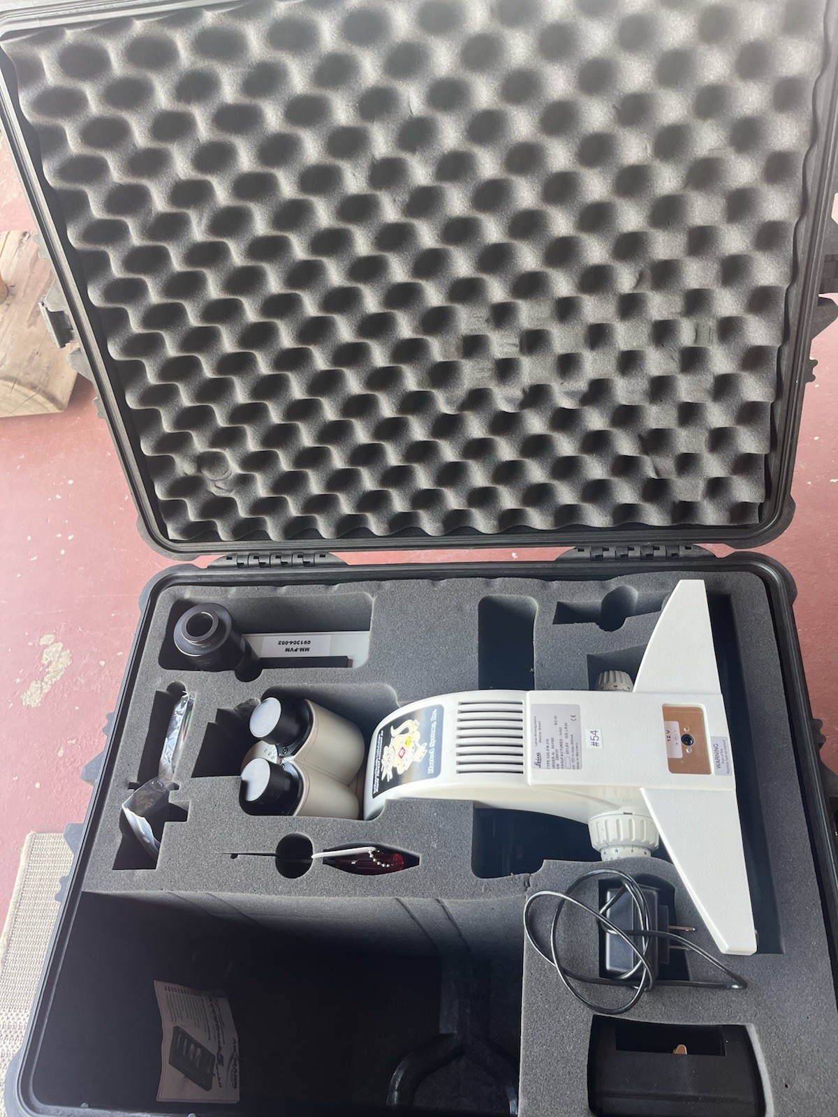 MicroCAT RTAK KT1040 BZ-00 Haztech Systems / Leica DMLS Microscope Please Read