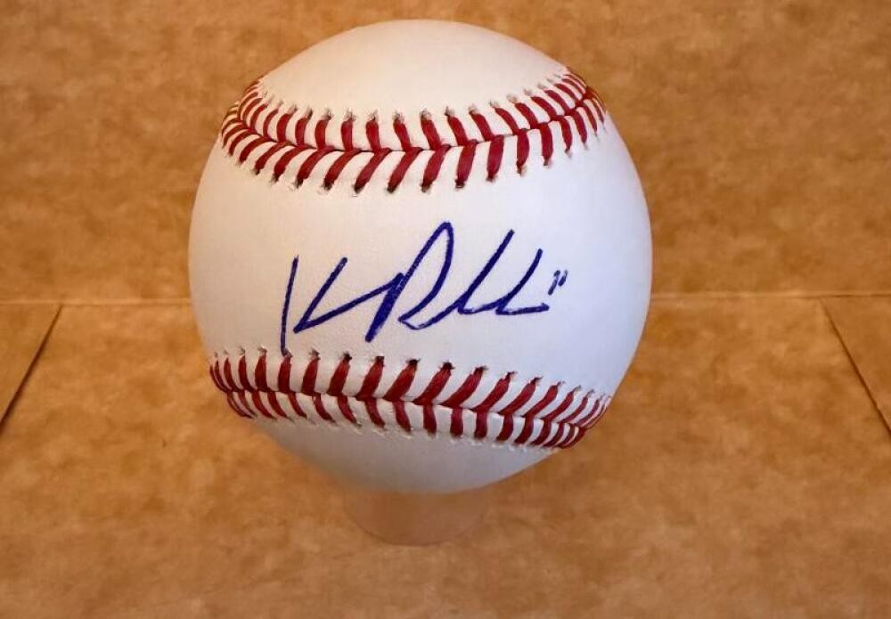 KEVIN PILLAR METS/ANGELS/GIANTS SIGNED AUTOGRAPHED M.L. BASEBALL BECKETT AUTH