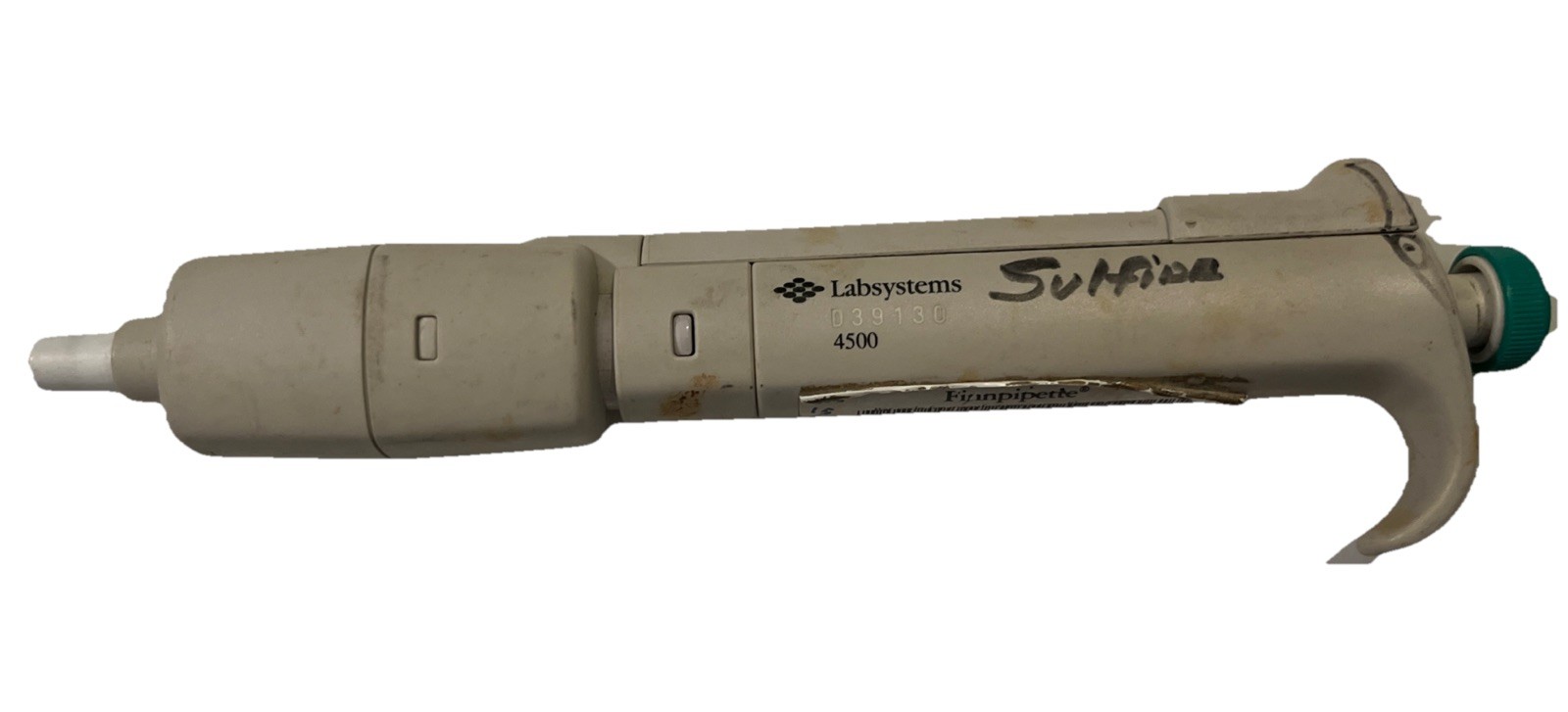 Thermo Labsystems Finnpipette 4500 série Réglable 1-5 ml Pipette
