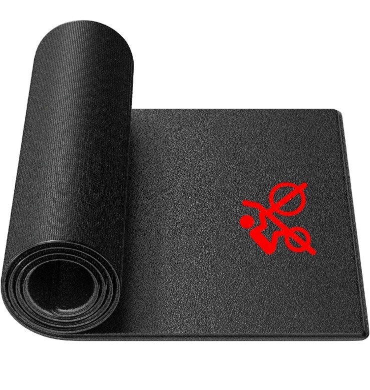 Crostice Bike Mat Compatible with Peloton Original Bike & Bike Plus & Treadmill